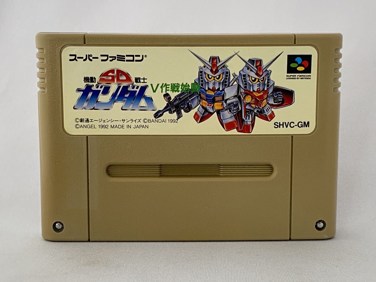 SFC スーパーファミコン 機動戦士SDガンダム　V作戦始動_画像1