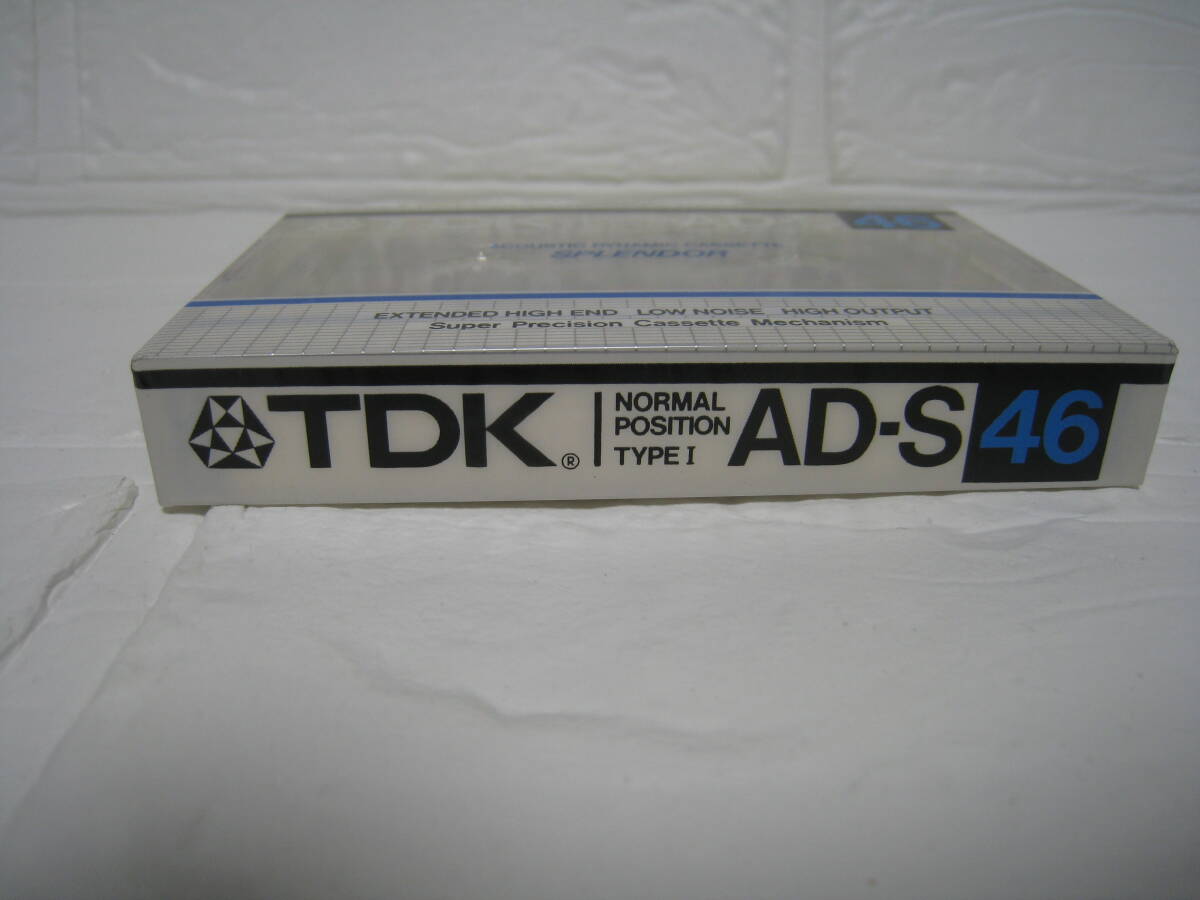 NO.46 未開封 TDK AD-S 46 TYPE-I NORMAL ポジション カセットテープの画像3