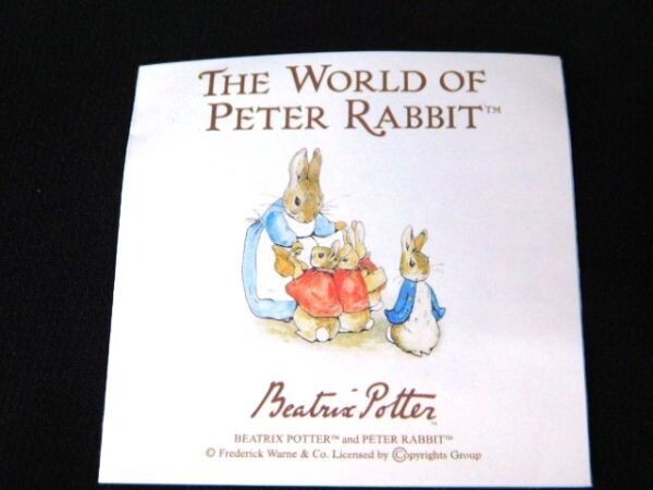 K221★THE WORLD OF PETER RABBIT ピーターラビット パーティーセット プレート 洋食器 銘々皿 BEATRIX POTTER 箱入り未使用★送料690円～_画像2