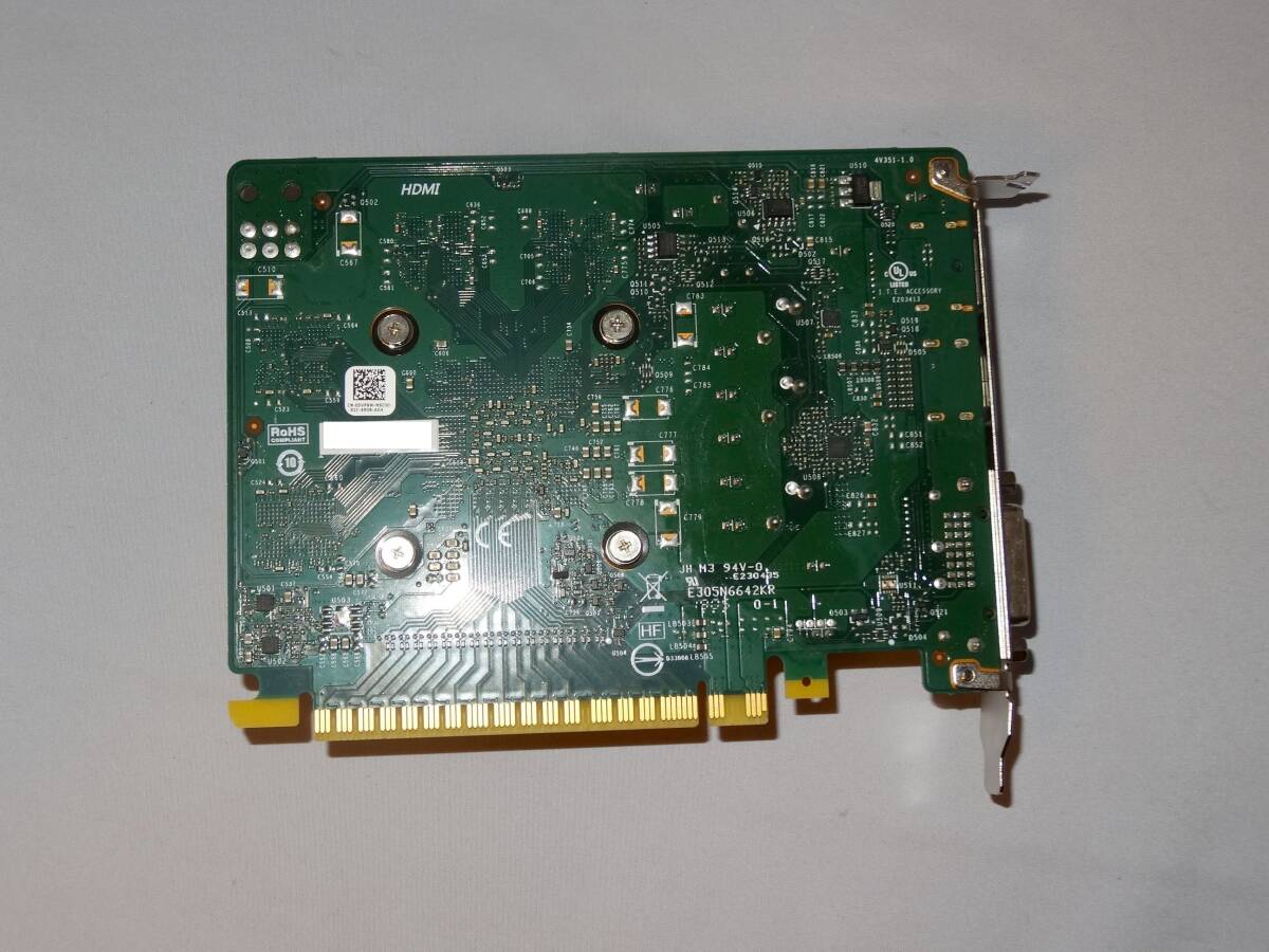 NVIDIA GEFORCE GTX1050 TI 4GB GDDR5 DP HDMI DVI PCI-E グラフィックカード_画像3