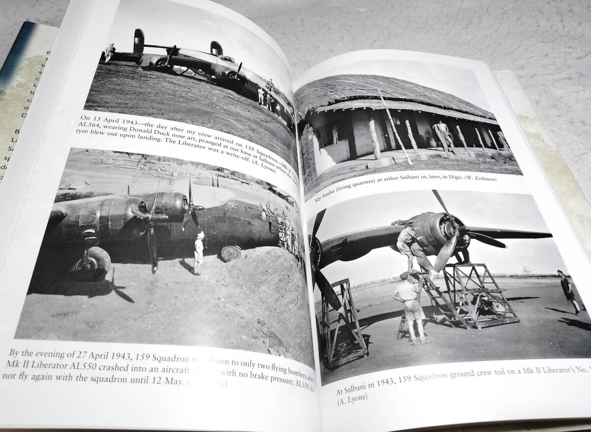 ＜洋書＞英国空軍のリベレーター爆撃機・第159飛行中隊、ビルマを飛ぶ『RAF LIBERATORS OVER BURMA: Flying With 159 Squadron』_画像7