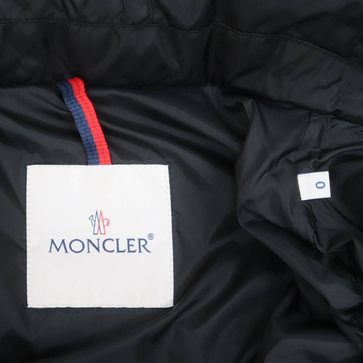 IT83F917A266 即決 本物 国内正規品 MONCLER モンクレール ダウンコート フラメッテ E20934993105 54155 レディース サイズ0 ブラック_画像3