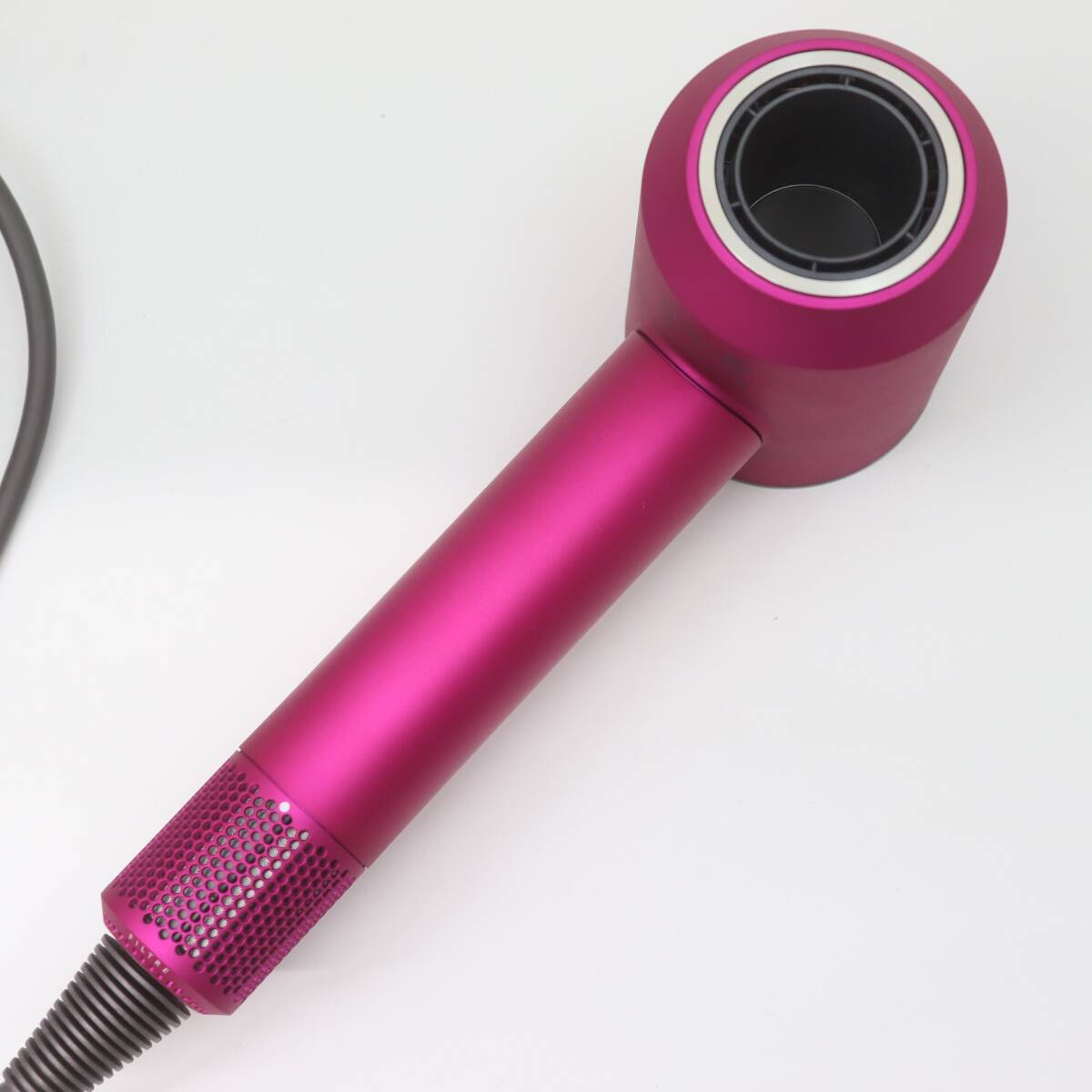 ITNHQKWXWYUD 即決 本物 Dyson ダイソン Supersonic Ionic スーパーソニック ヘアドライヤー HD03 フューシャ/ニッケル 箱付 動作確認済_画像6