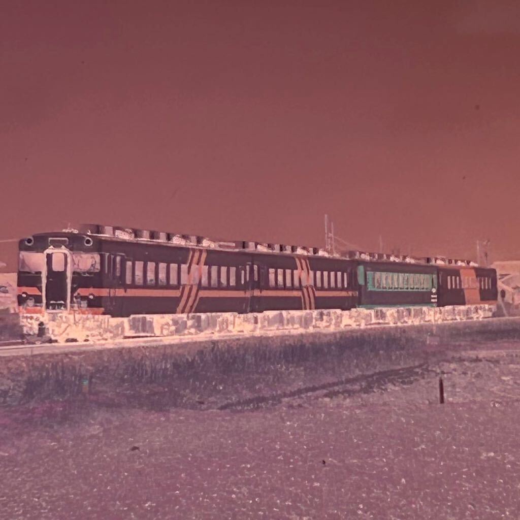 古い鉄道写真 ネガフィルム C56160 ときめき号 列車 昭和 電車 （042804 _画像3