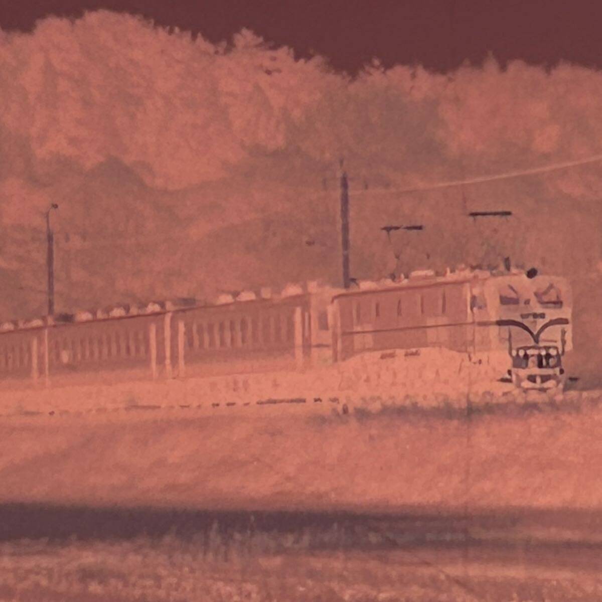 古い鉄道写真 ネガフィルム EF5861 白樺 他 列車 昭和 電車 （043001 _画像7