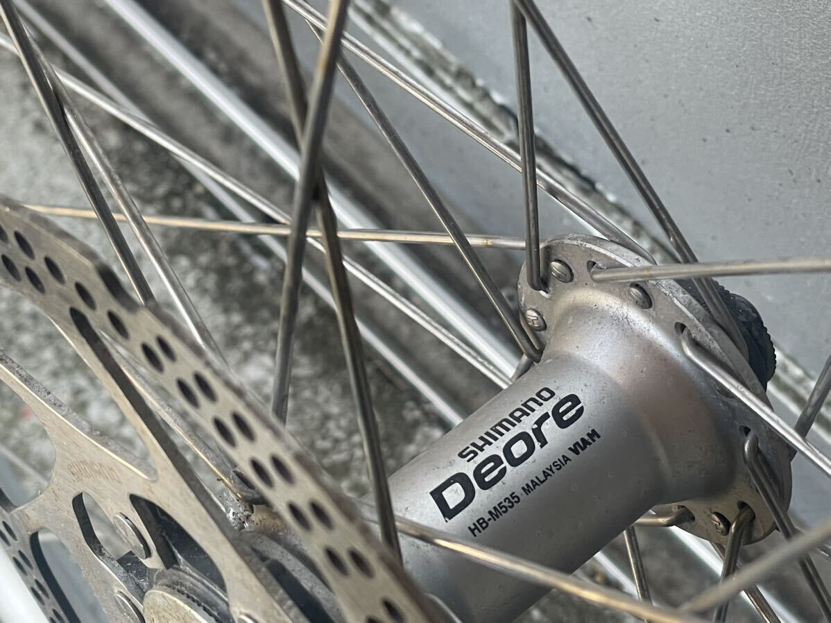 SHIMANO シマノ FH-M535 DEORE デオーレ ALEXRIMS 26インチ MTBホイール　DISC BRAKE_画像5