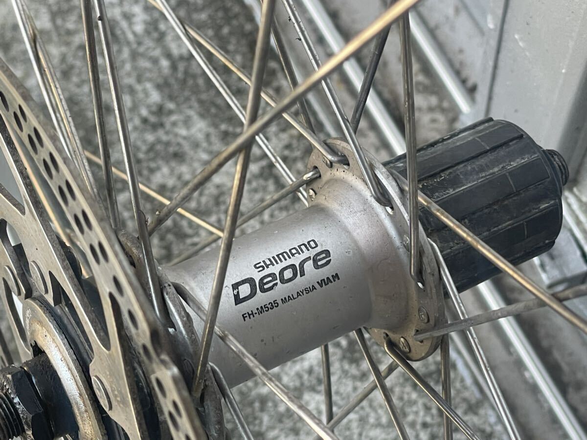 SHIMANO シマノ FH-M535 DEORE デオーレ ALEXRIMS 26インチ MTBホイール　DISC BRAKE_画像6