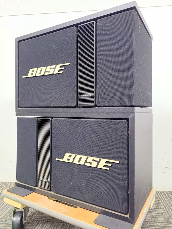 【通電動作未確認】BOSE 301 MUSIC MONITOR-II スピーカー ペア ボーズ ミュージックモニター 1円～ Y6983の画像1