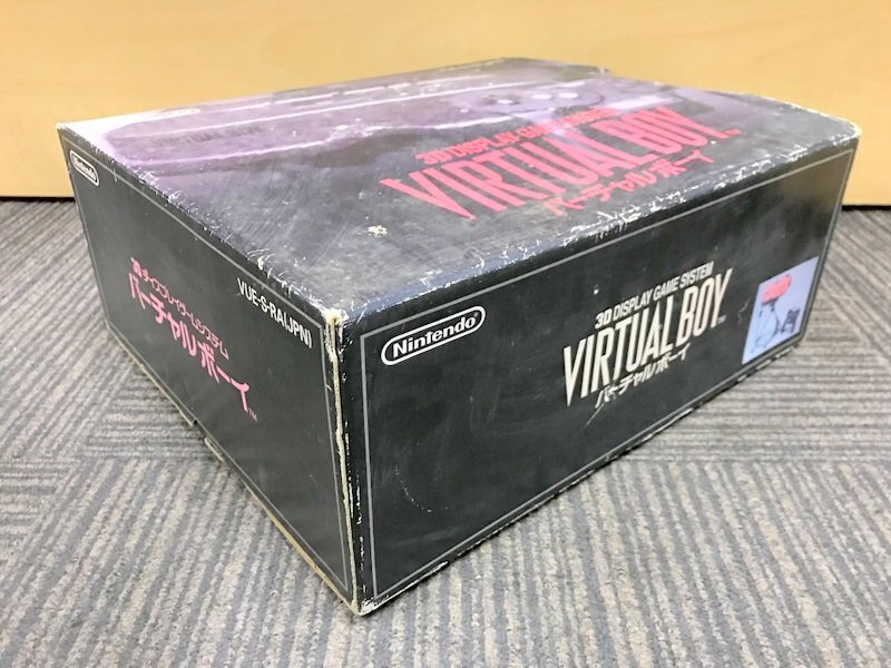 【通電動作未確認】Nintendo 3D DISPLAY GAME SYSTEM VIRTUAL BOY VUE-S-RA-JPN バーチャルボーイ 本体 レッドアラーム 任天堂 1円~ S3192の画像6