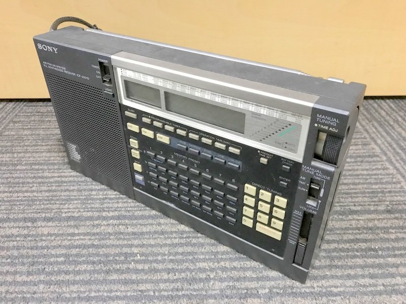 【ジャンク品】SONY ICF-2001D BCLラジオ ソニー 1円~ S3211の画像1