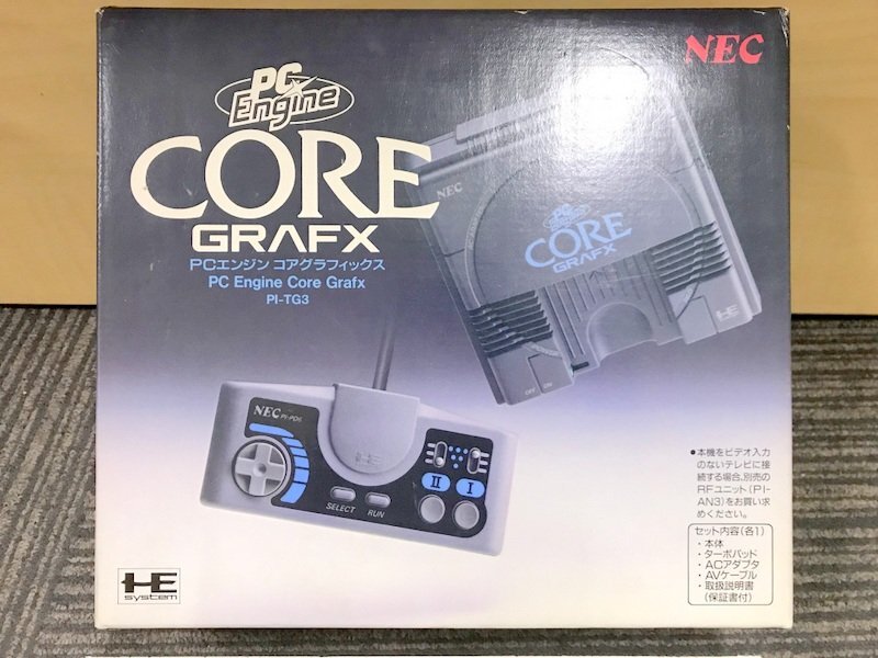 【通電動作未確認】NEC PI-TG3 CORE GRAFX PCエンジン 本体 コアグラフィックス 日本電気 1円~ S3210の画像2