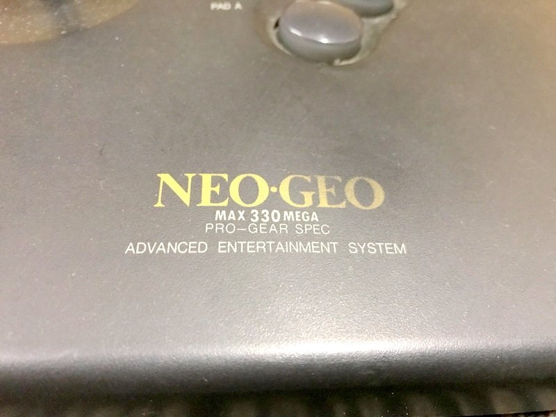 【通電動作未確認】SNK MAX330MEGA PRO-GEAR SPEC NEO-O NEO-GEO 本体 コントローラー ネオジオ 1円~　S3195