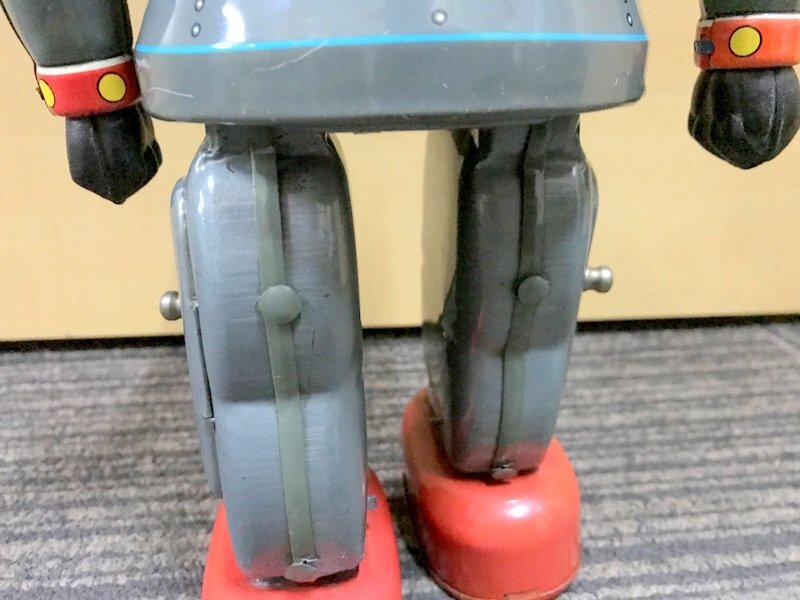 [ electrification operation not yet verification ].. toy Tetsujin 28 number tin plate approximately 34cm 1 jpy ~ S3265