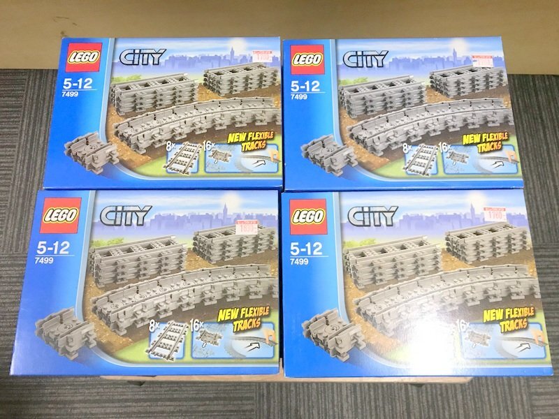 【未開封品】LEGO フレキシブルレール 7499 レゴ 20個セット シティ 1円~　S3323_画像8