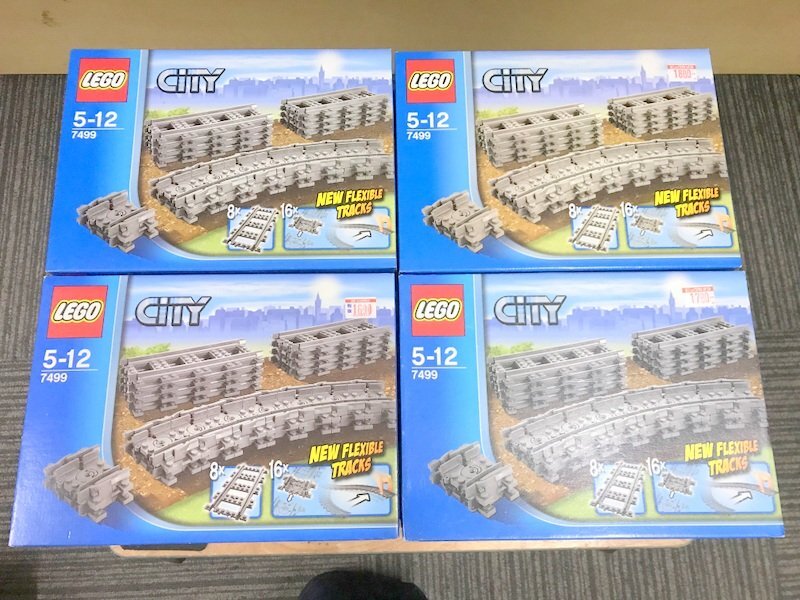 【未開封品】LEGO フレキシブルレール 7499 レゴ 20個セット シティ 1円~　S3323_画像10