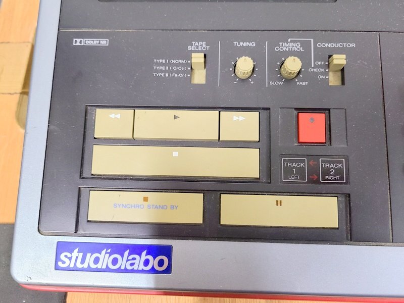 □SONY MU-D11 動作品 録音再生OK Studiolabo アナログテープ □SONY MU-D11 動作品 録音再生OK Studiolabo アナログテープ