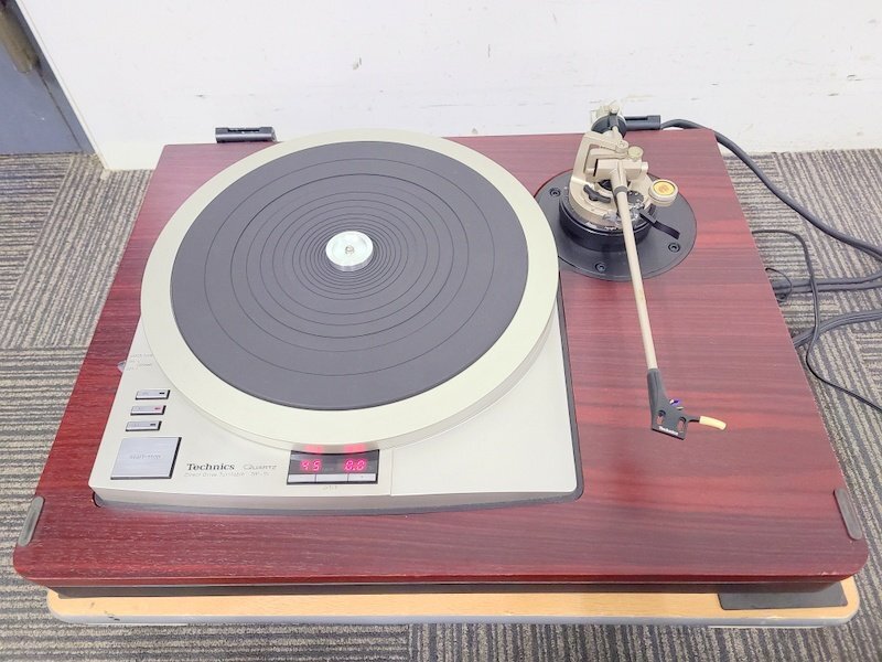 【動作未確認】Technics SL-1015 ターンテーブル SP-15 EPA-A501H トーンアーム テクニクス 1円～　Y7019+_画像4