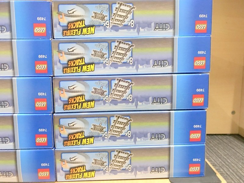 【未開封品】LEGO フレキシブルレール 7499 レゴ 20個セット シティ 1円~　S3323_画像6