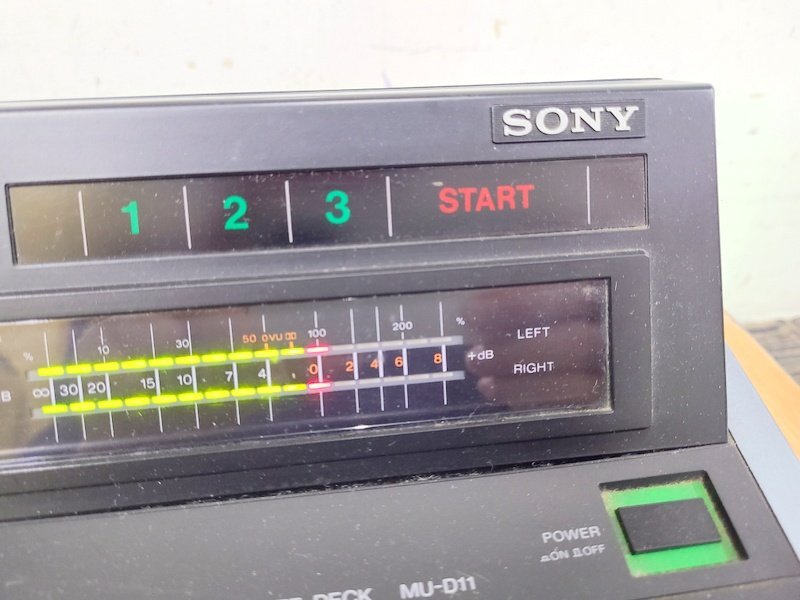 【動作未確認】SONY MU-D11 Studiolabo カセットデッキ ソニー スタジオラボ 1円～　Y7028_画像6