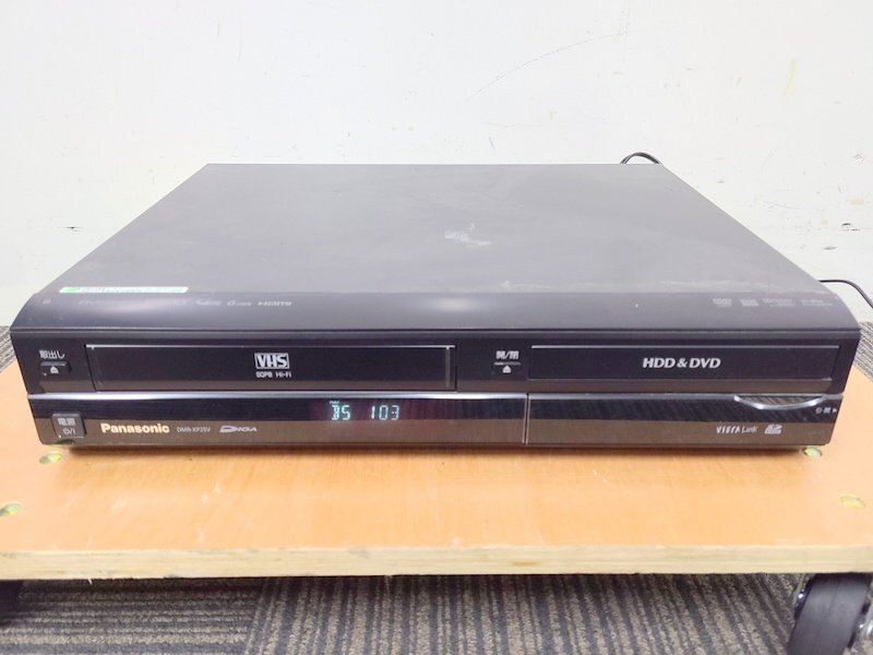 【動作未確認】Panasonic DMR-XP25V DVDレコーダー ビデオ パナソニック 1円～　Y7020_画像2