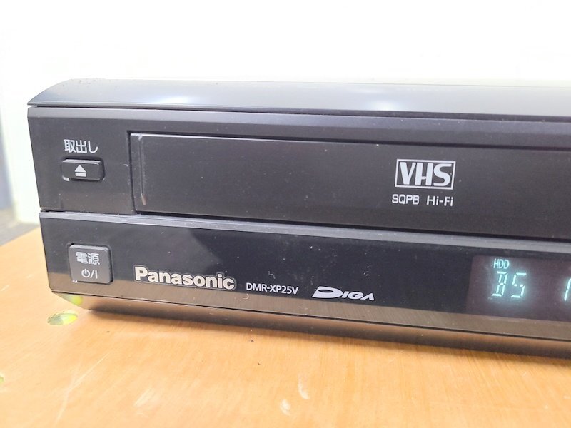 【動作未確認】Panasonic DMR-XP25V DVDレコーダー ビデオ パナソニック 1円～　Y7020_画像3