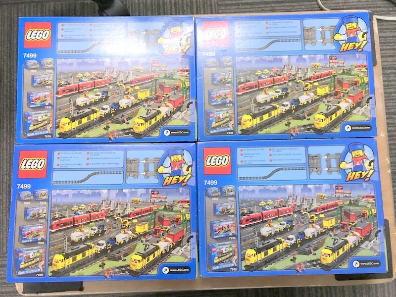 [ unopened goods ]LEGO flexible rail 7499 Lego 20 piece set City 1 jpy ~ S3323