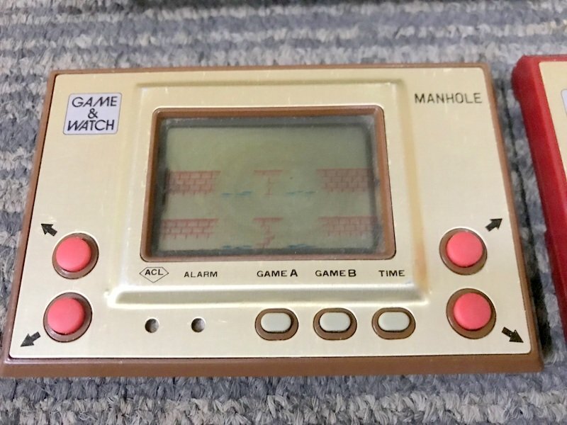 [ electrification operation not yet verification ]Nintendo OC-22 Octopus DK-52 Donkey Kong MH-06 OP-51 Game & Watch 4 piece set nintendo 1 jpy ~ S3289