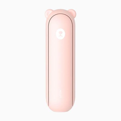  new goods 3-in-1 handy fan mobile battery light pink 