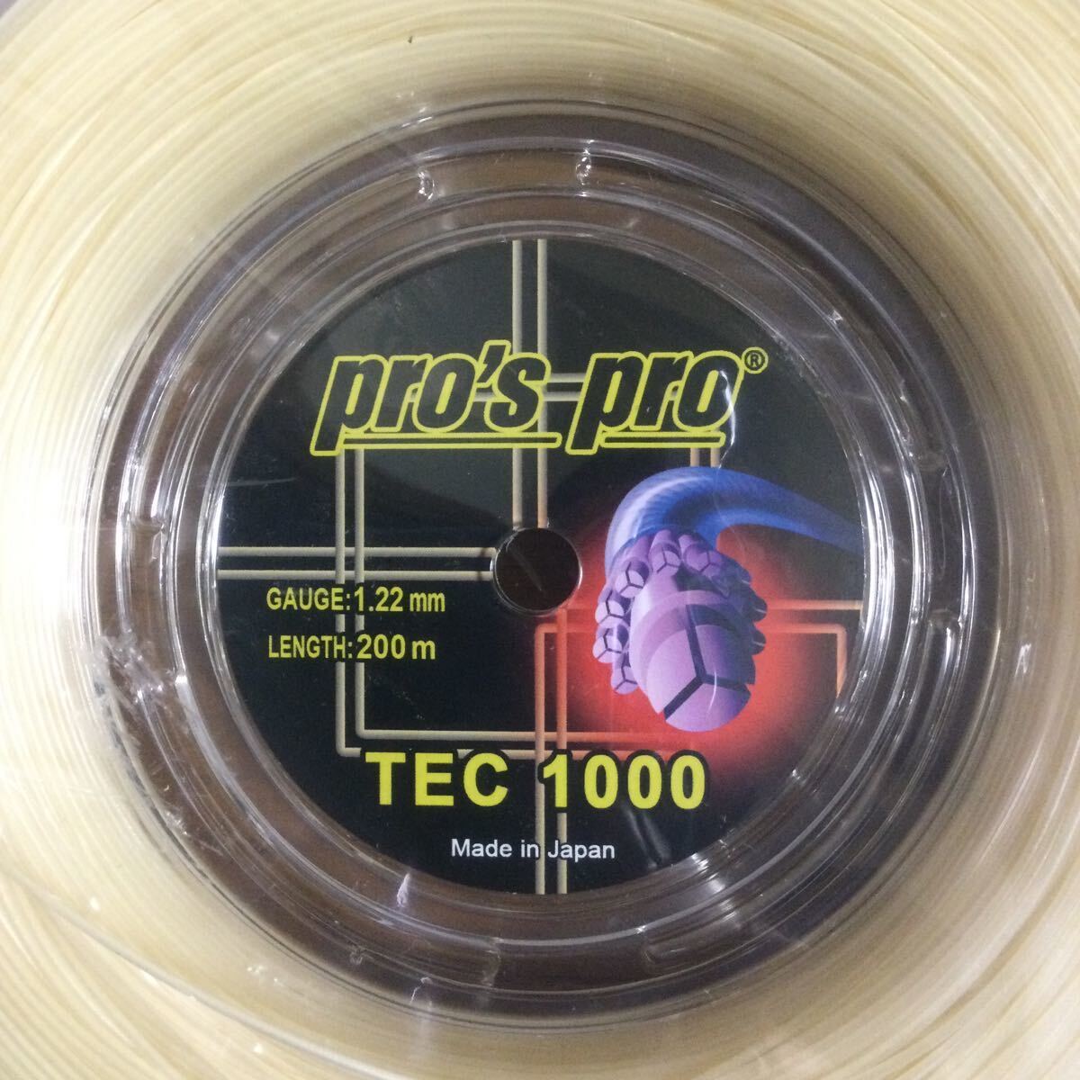 pros pro TEC 1000 1.22mm 12m cut 1 обивка минут Pro z Pro мульти- струна made in japan