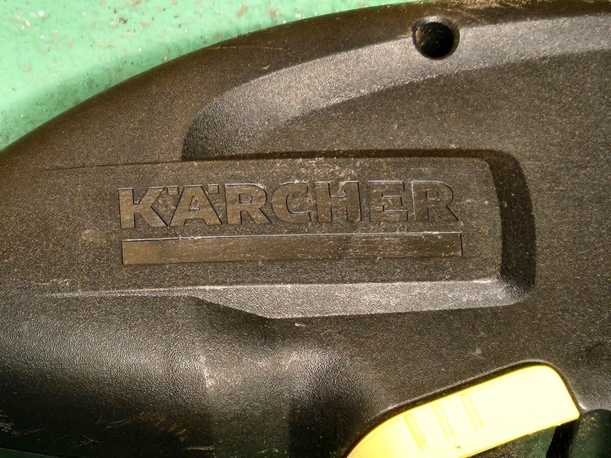 【中古品：ジャンク扱い】KARCHER (ケルヒャー )家庭用高圧洗浄機 K 2 クラシック　付属品1式＋延長高圧ホース６ｍ付_画像7