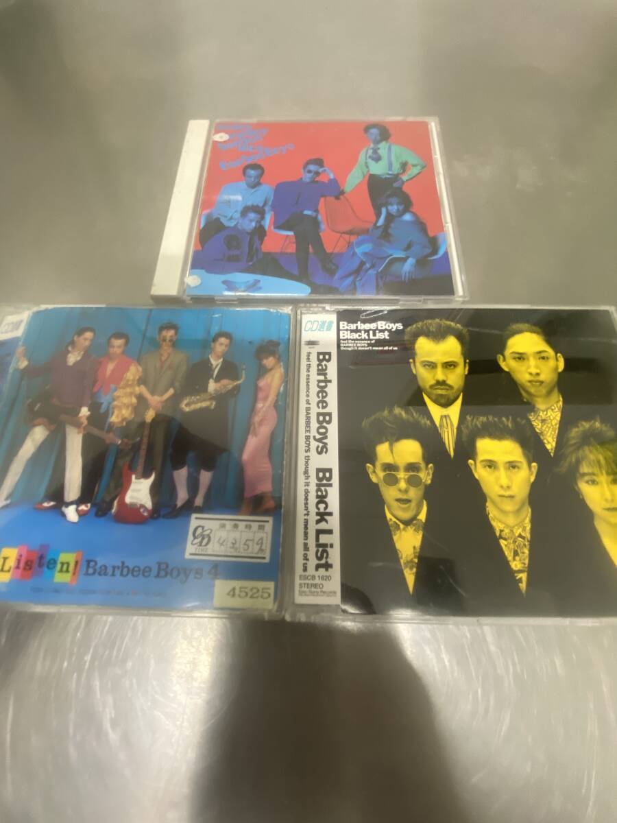 BARBEE BOYS アルバム CD BLACK LIST +LISTEN! ジャンク品 +アルバム CD 計3枚セット(バービーボーイズ)_画像1