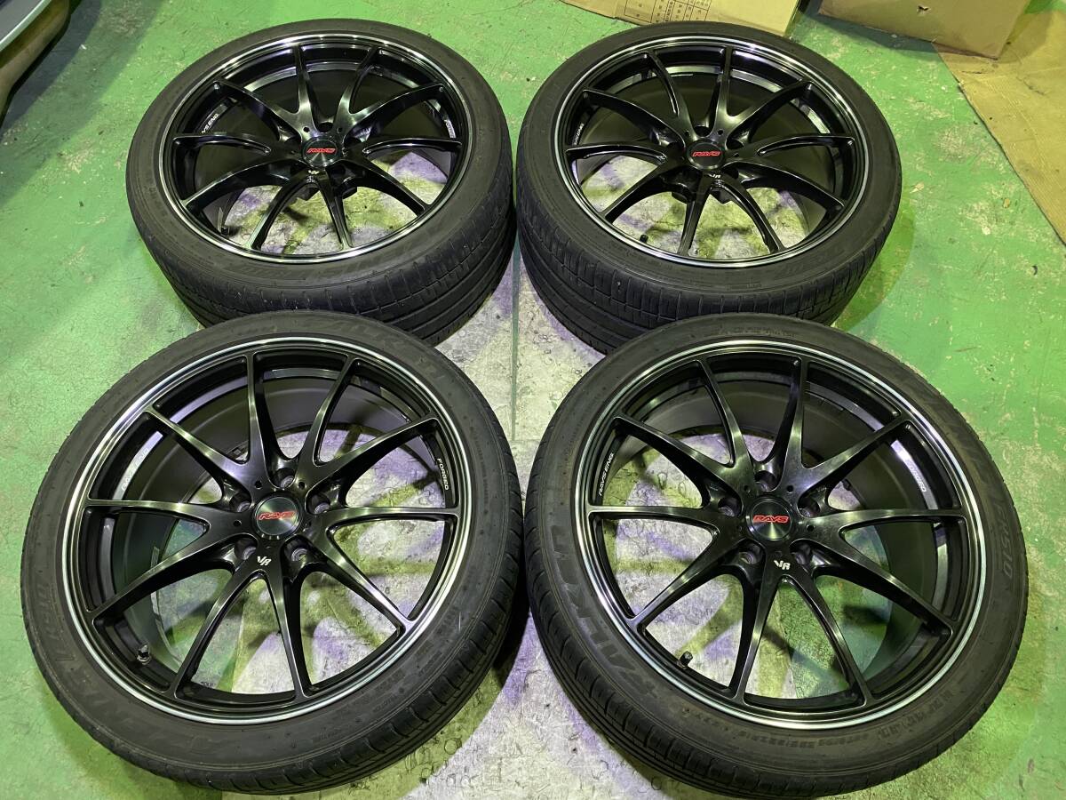 軽量 鍛造 RAYS VOLK RACING ボルクレーシング G25 19インチ 9J +48 PCD112 5H 4本セット FORGED アウディ ベンツ ワーゲン BMWの画像1