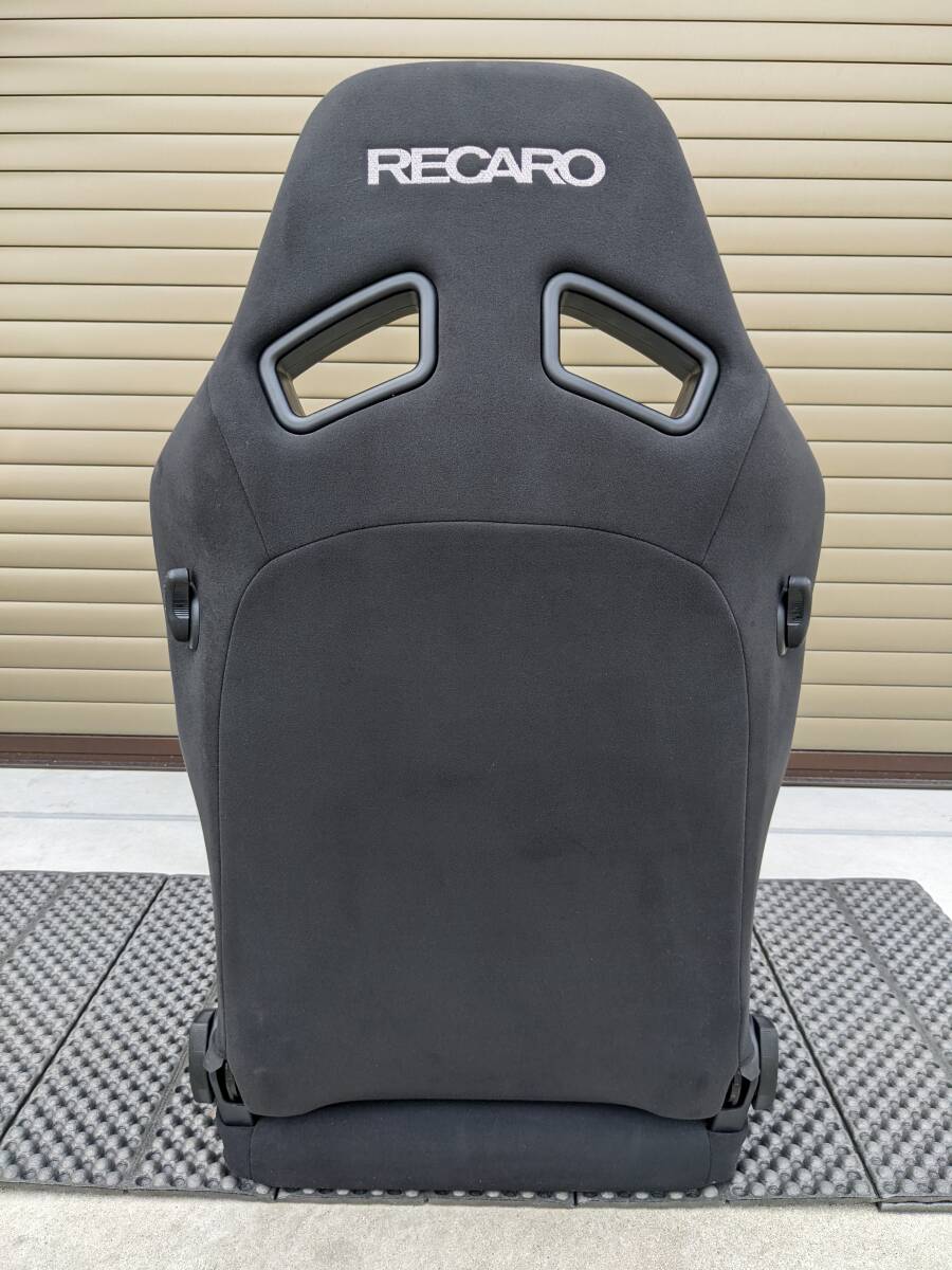 【1円～】乗り降りラクラク！RECARO SR-7F GK100 BK/BK グラスメッシュBlack×カムイBlack 破れなし正規品！車検対応！ 検LX-F/LX-VF/SR7Fの画像4