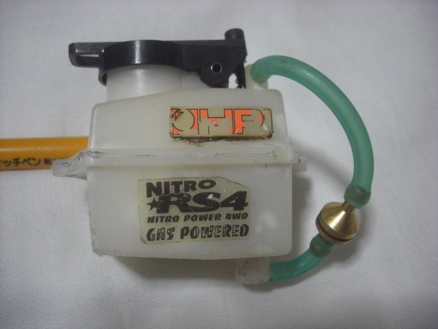 〔同梱不可〕Vintage HPI 75cc RS4 Nitro Fuel Tank (A800) Primer Type HPI サベージ 燃料タンク 中古の画像1