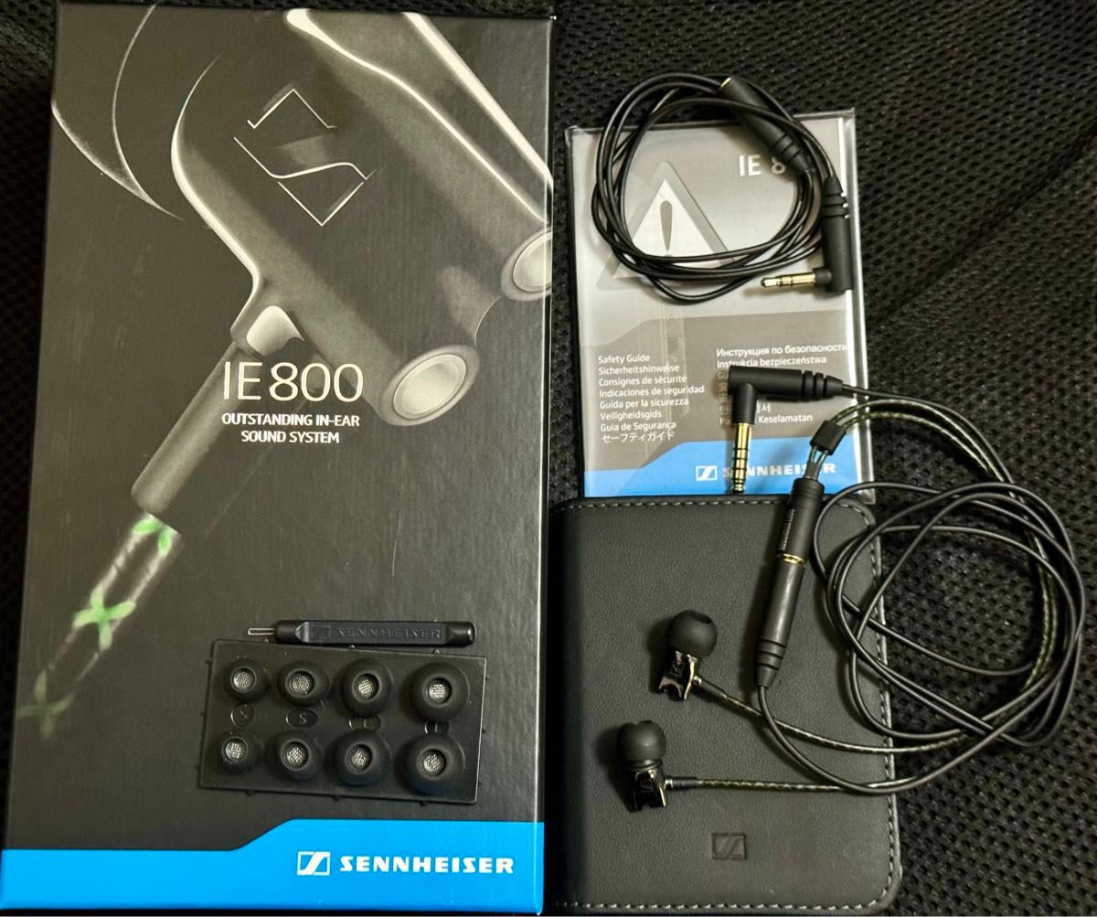 SENNHEISER ゼンハイザー IE800 バランス接続カスタマイズ済み SENNHEISER ゼンハイザー IE800 バランス接続カスタマイズ済み