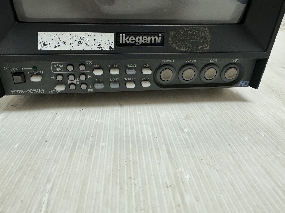 IKEGAMI イケガミ　HTM-1050R2　10型マルチフォーマットモニター　3_画像8