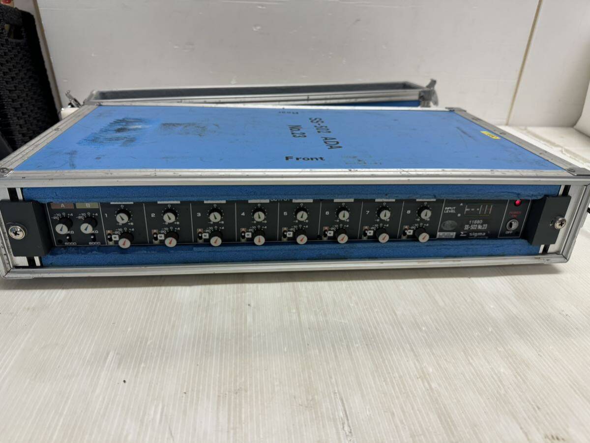 SIGMA シグマ SS-502 Audio Distribution Amplifier 音声分配アンプ 音響機材 2の画像1