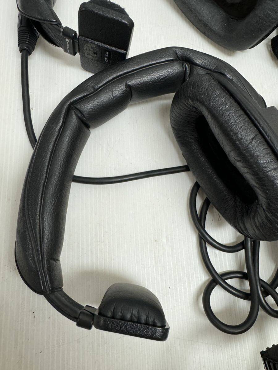 4台セット beyerdynamic DT108 片耳ヘッドセット インカム 業務 4台セット beyerdynamic DT108 片耳ヘッドセット インカム 業務