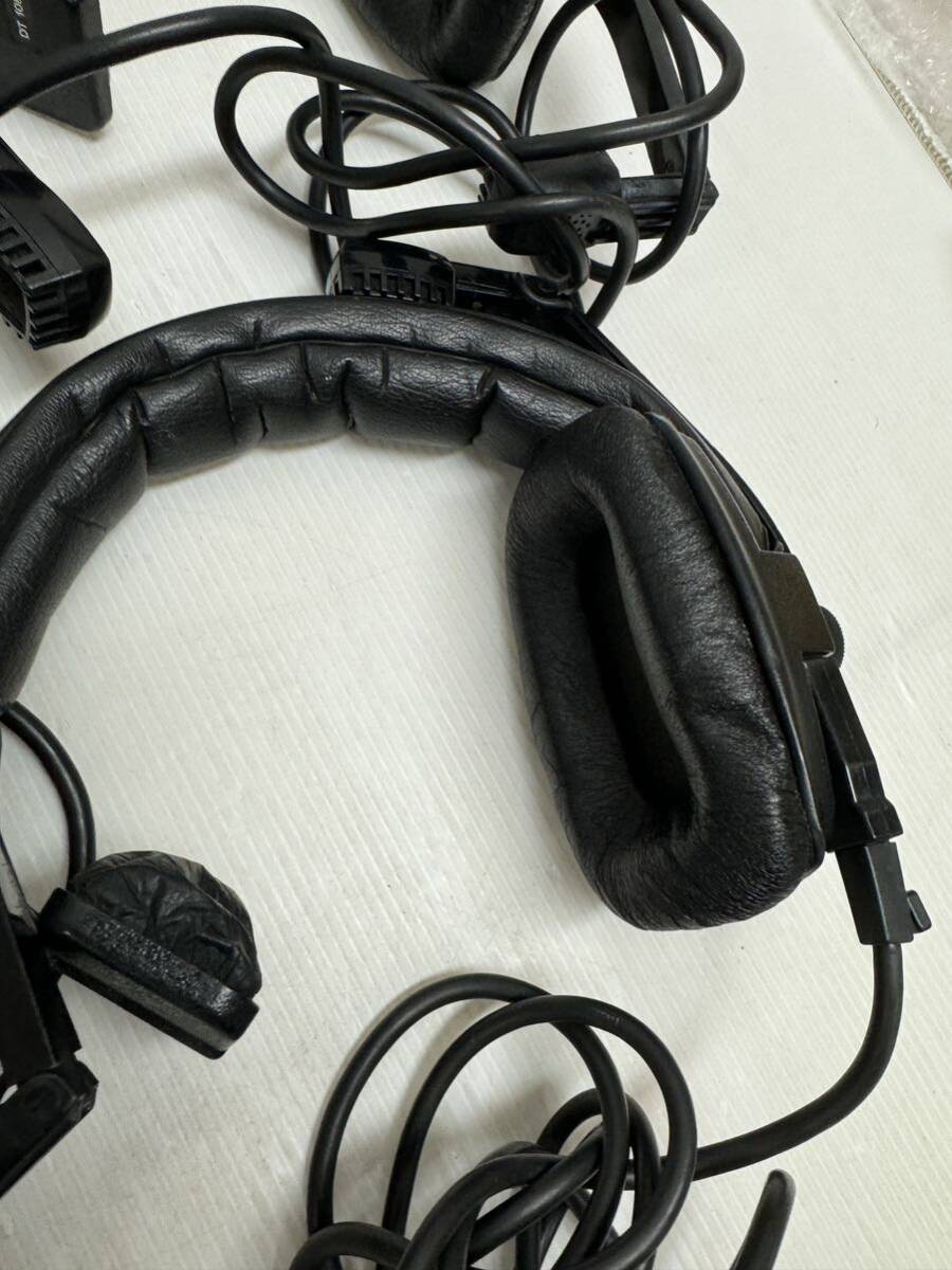 4台セット beyerdynamic DT108 片耳ヘッドセット インカム 業務 4台セット beyerdynamic DT108 片耳ヘッドセット インカム 業務
