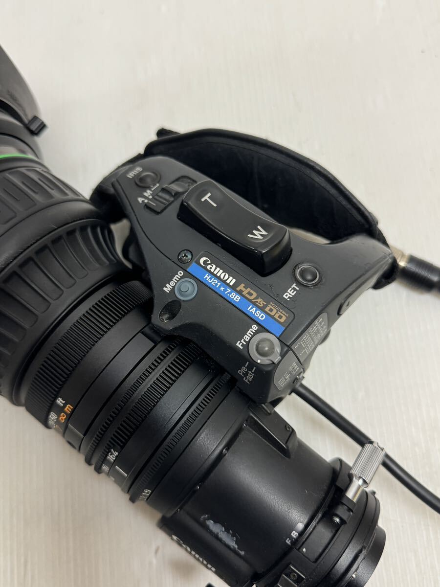 Canon HJ21x7.8B IASD キヤノン 放送業務用レンズ B4マウント フォーカスサーボ の画像3