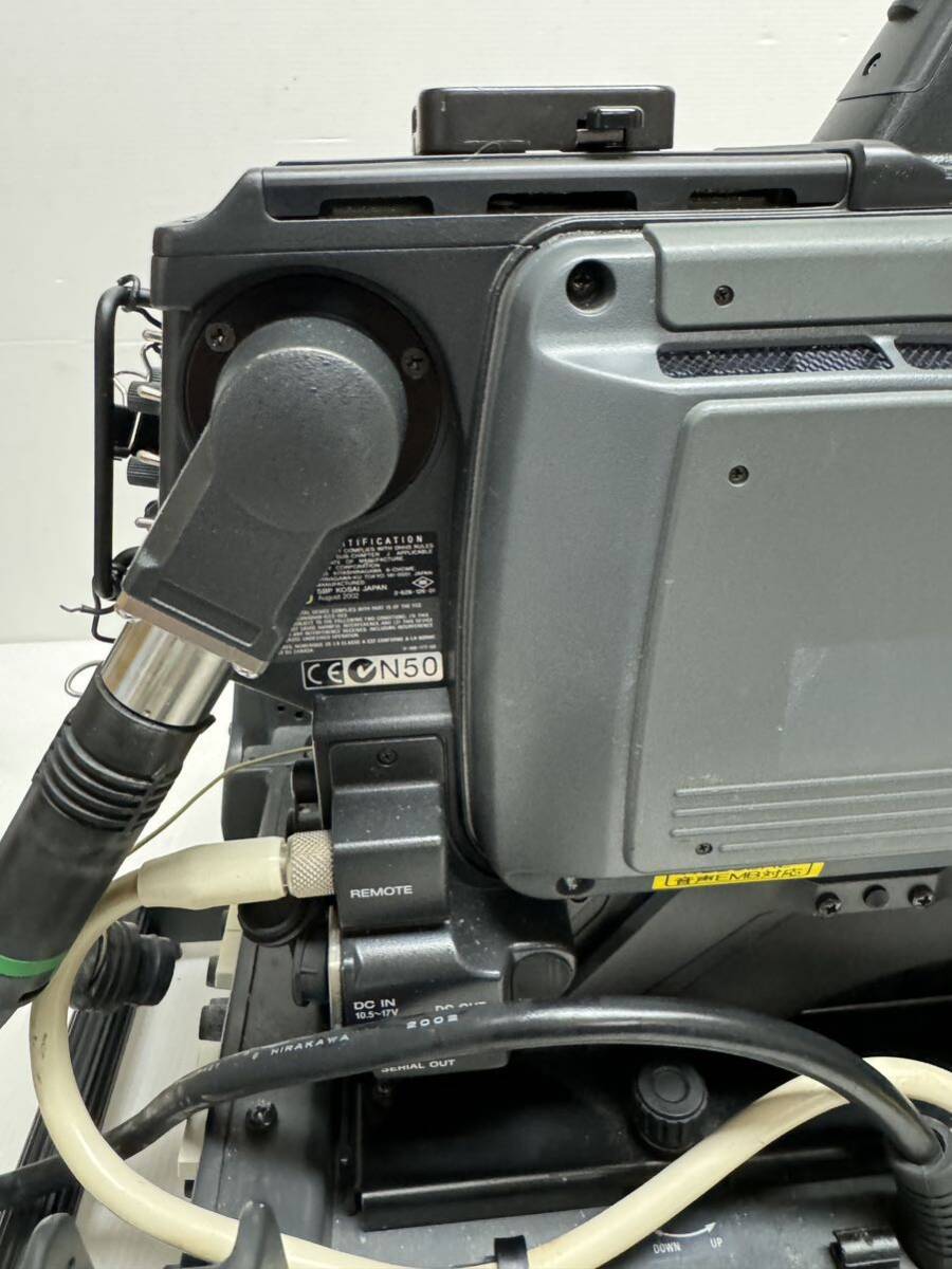 SONY ソニー 業務用HDカメラ ビデオカメラ HDC-950 レンズアダプター CA-905L ケース付属の画像2