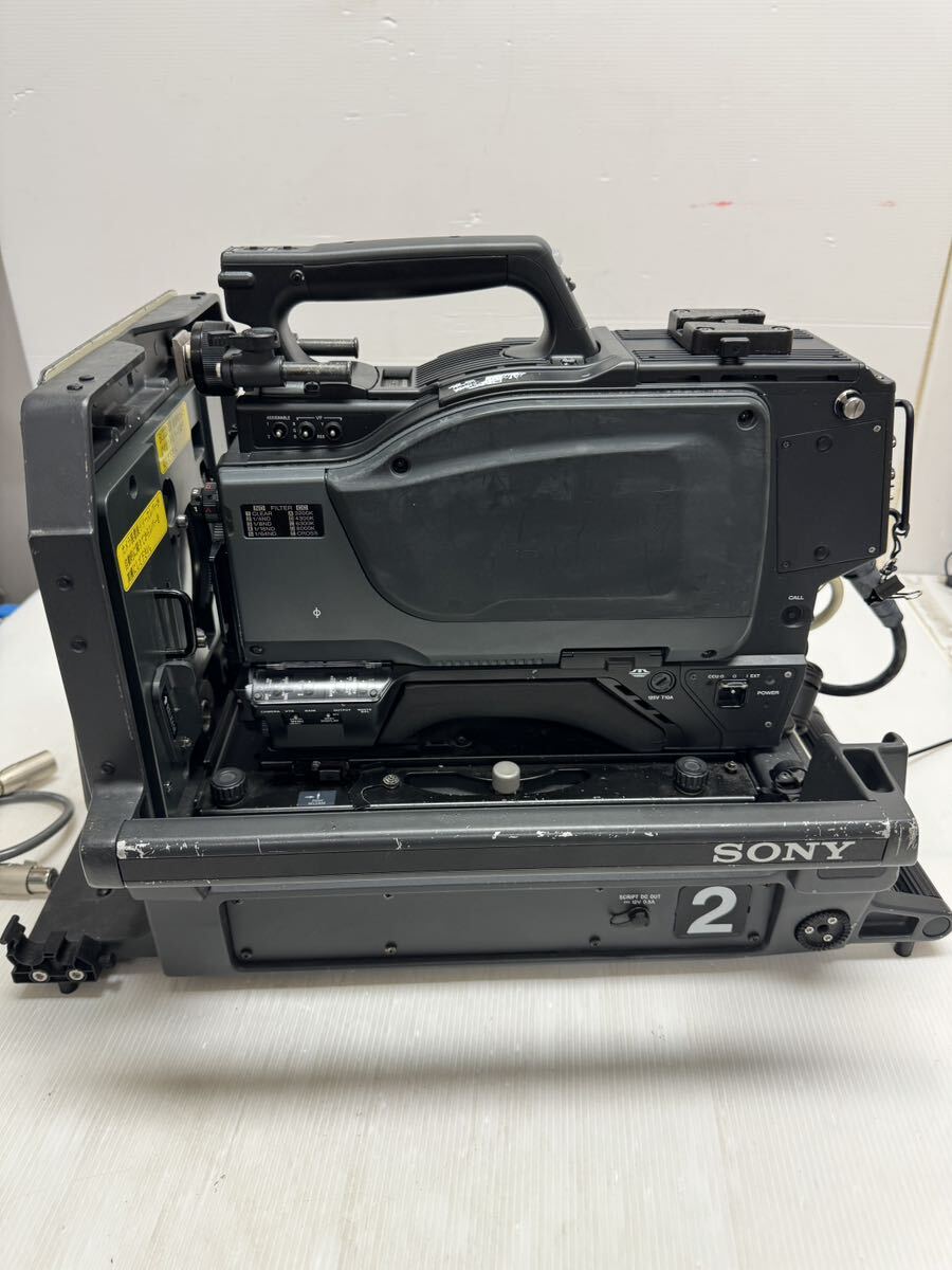 SONY ソニー 業務用HDカメラ ビデオカメラ HDC-950 レンズアダプター CA-905L ケース付属 2の画像6