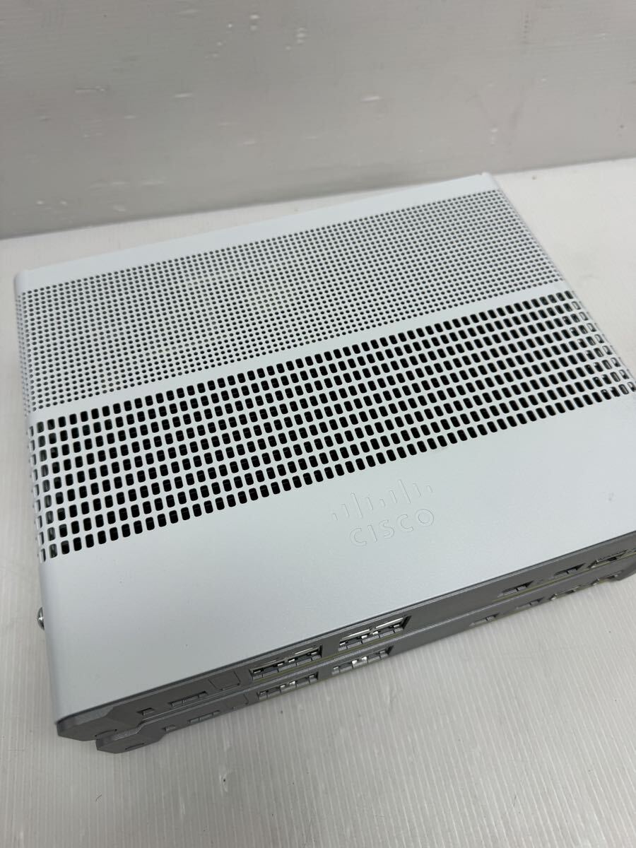 2点セット CISCO ネットワークスイッチ WS-C2960CX-8TC-L V04 ルーター コンパクトスイッチ の画像6