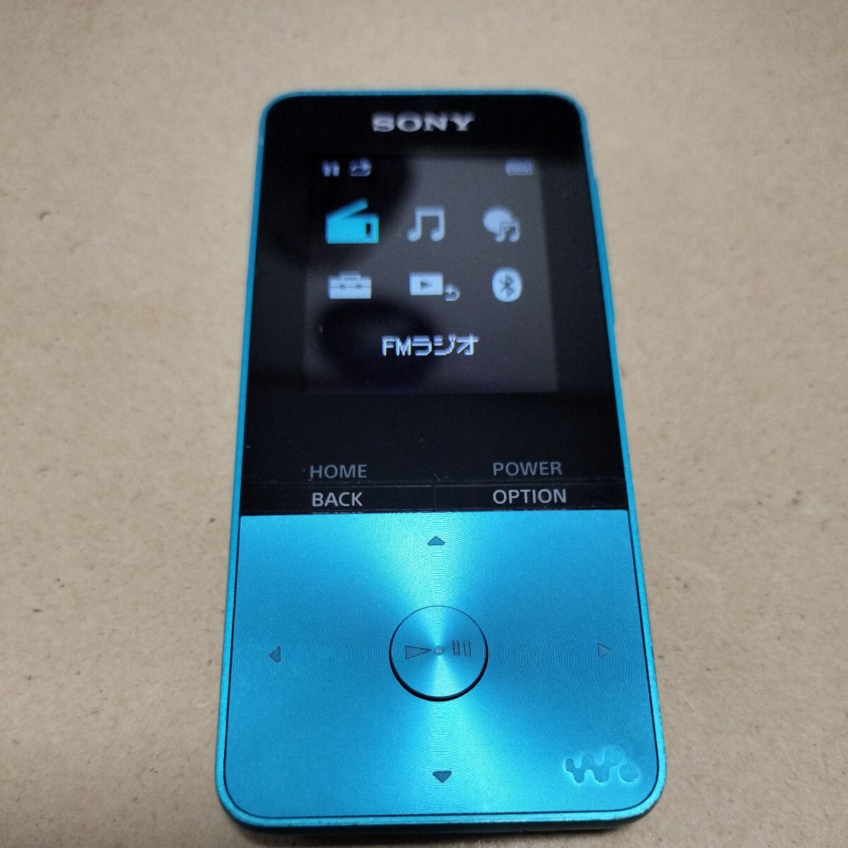 SONY WALKMAN ソニー デジタルオーディオプレイヤー ウォークマン WALKMAN Sシリーズ 4GB NW-S313 ブルー 良好 Bluetooth対応の画像3