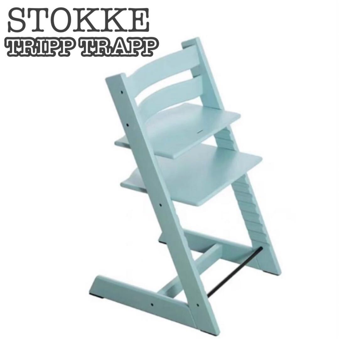 【良品】STOKKE ストッケ トリップトラップ シリアル6 希少外箱付の画像1