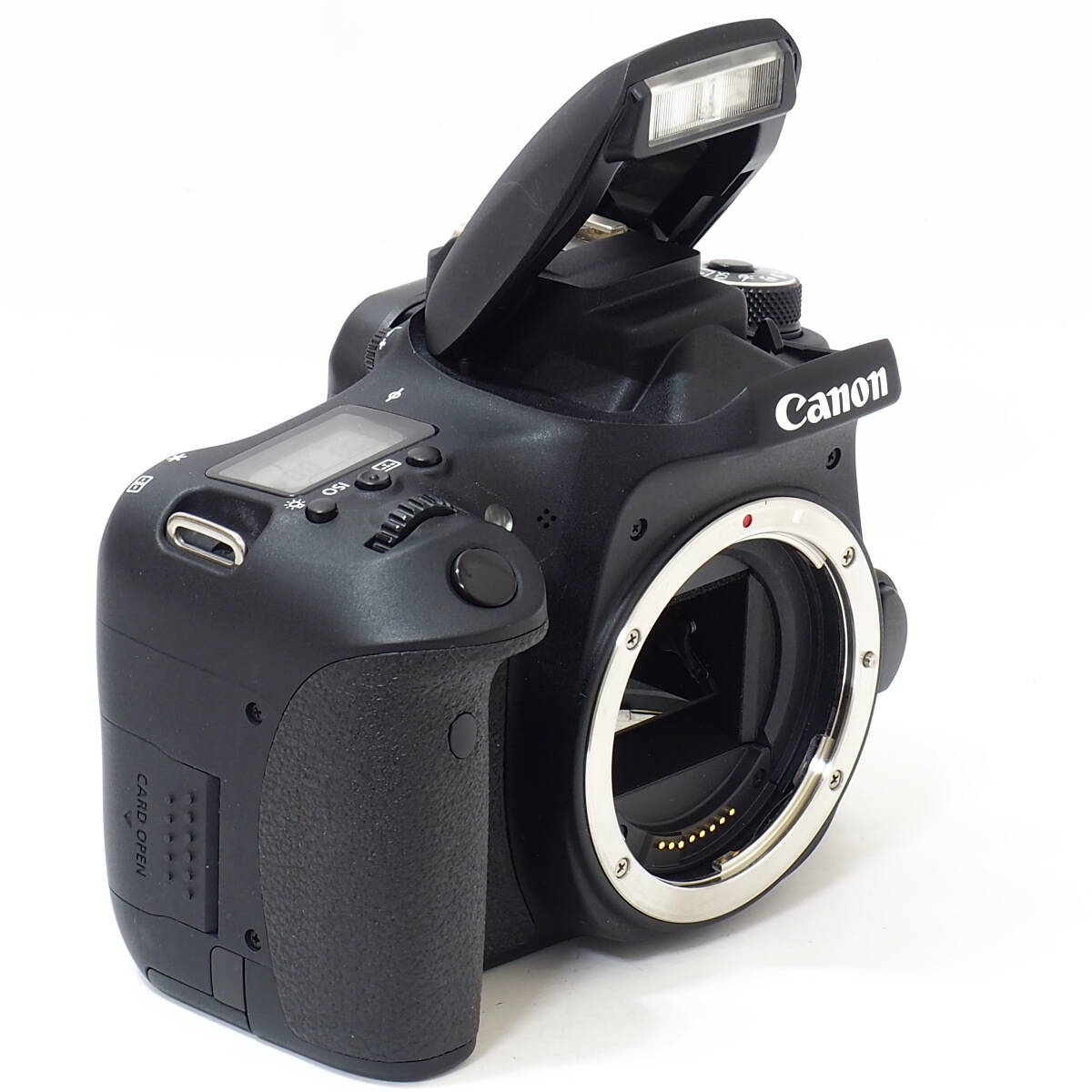 Canon EOS 8000D Body APS-C 2420万画素CMOSセンサ- DIGIC6 Kiss X8i 上位版 上面モニタ-&サブ電子ダイヤル タッチパネル LC-E17 LP-E17 x2の画像6