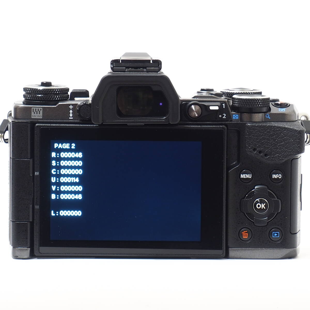20740円 OLYMPUS OM-D E-M5 Mark II Limited Edition Titanium 20740円 OLYMPUS OM-D E-M5 Mark II Limited Edition Titanium