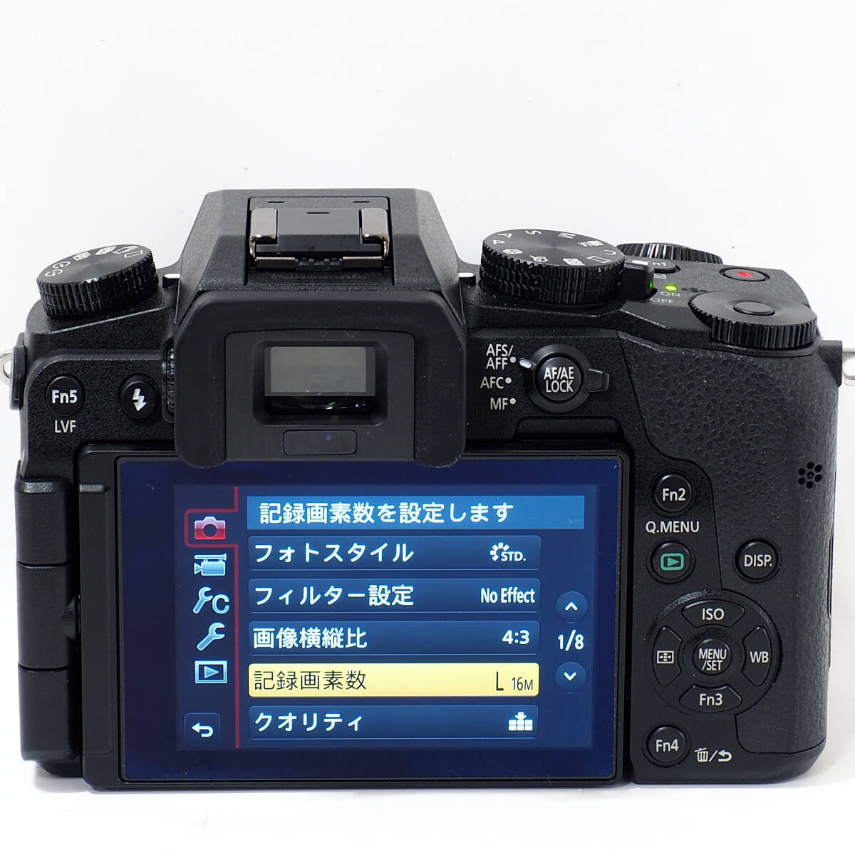 Panasonic LUMIX DMC-G7 Body Micro FourThirds M4/3 ミラーレス一眼 警告表示出る 格安！DMW-BLC12 DE-A79 ルミックス 1600万画素4Kフォトの画像3