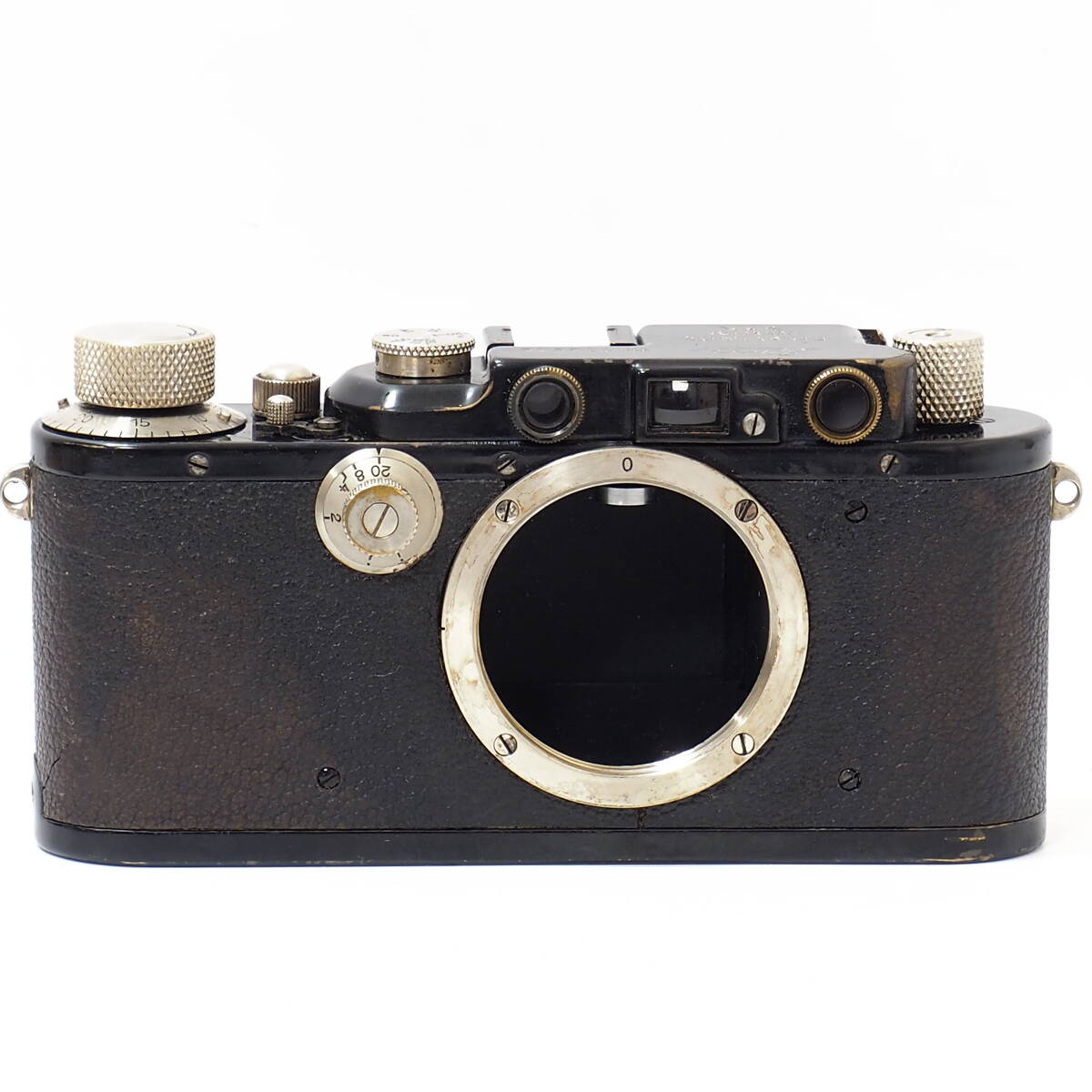 Leica III BLACK PAINT No.118606 Ernst Leitz Wetzlar D.R.P ライカ DIII ブラック L39 スクリューマウント 1933年製造 歴史遺産 格安