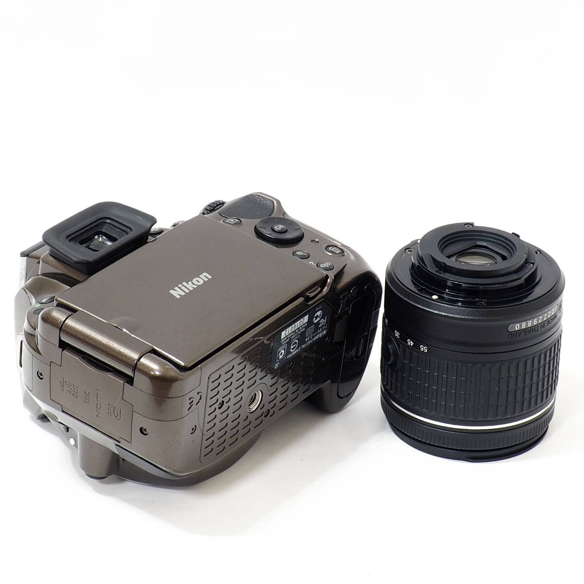 Nikon D5200 Bronze AF-P DX NIKKOR 18-55mm F3.5-5.6 G VR APS-C DX Format 2410万画素 ブロンズカラーで個性が光る EN-EL14 MH-24_画像9